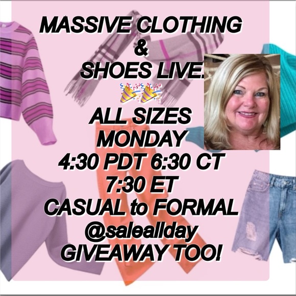 LET’S PARTY! LIVE 🎉MASSIVE BAGS,JEWELRY, MENS 👜 M,W,F 6:00 MST  7:00 CT 8:00 ET - Picture 15 of 15